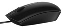 MOUSE: DELL MS116 USB Optical Mouse - Black